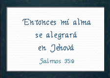 Alegrara en Jehova - Salmos 35:9
